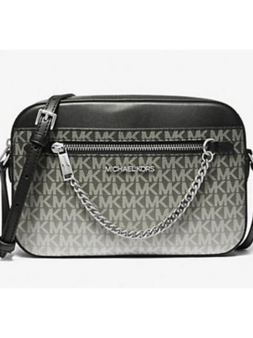Michael Kors Jet Set Large Ombré Signature Logo Crossbody NWOT - Picture 1 of 4